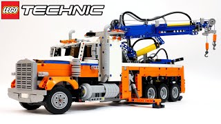 НАСТОЯЩИЙ ЛЕГО ТЕХНИК: Эвакуатор LEGO Technic 42128, подробный обзор набора, детали, механизмы