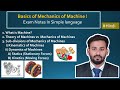 Introduction of Mechanics of Machines