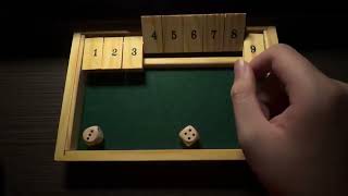 Shut the box ASMR🎲|Soft Whispering & Dice Sounds | Relaxing ASMR for Sleep 🎧 screenshot 4