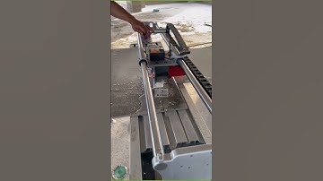 Máy cắt gạch nước Xinkai Z2S khổ 1m cắt gạch cứng xương đá nung kết mạch đẹp, máy nhẹ mang đi công t