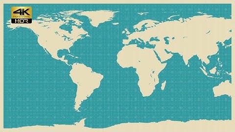 World Map Background Stock Motion Graphics