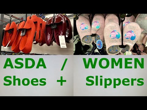 slippers asda womens