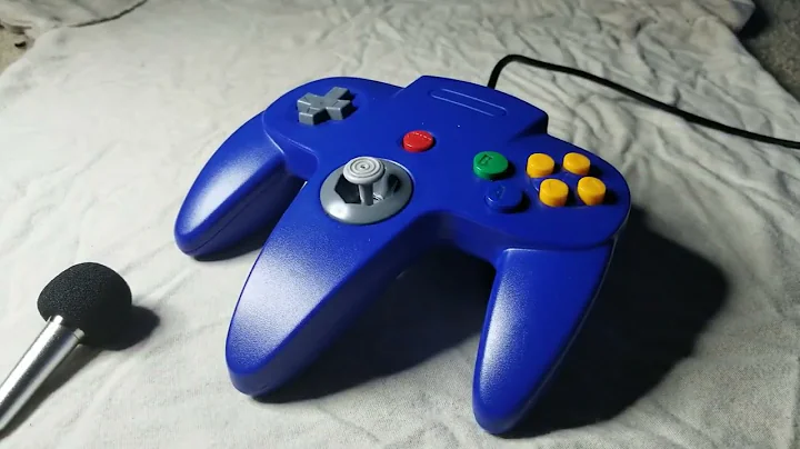 Nintendo 64 Console ASMR Buttons Switches & Controller [720, 30fps, No Talking]