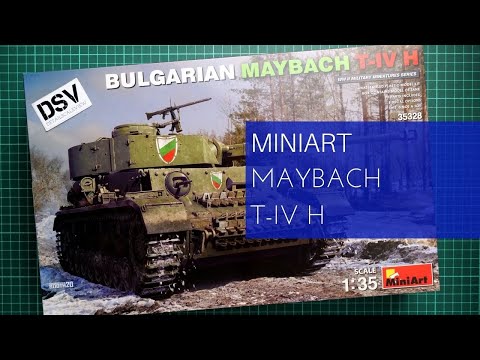 Video: MiniArt 35328 bulharský tank Maybach T-IV H (1/35)