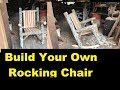 From Tree To Log Rocking Chair, How To Build It Yourself! From Tree To Log Rocking Chair, How To Build It Yourself!