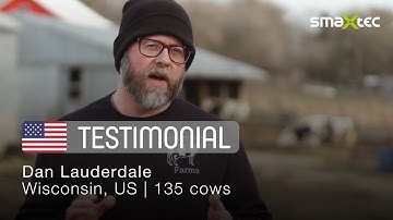 smaXtec | Testimonial | Lauderdale Farm, Dan Lauderdale, Wisconsin, US