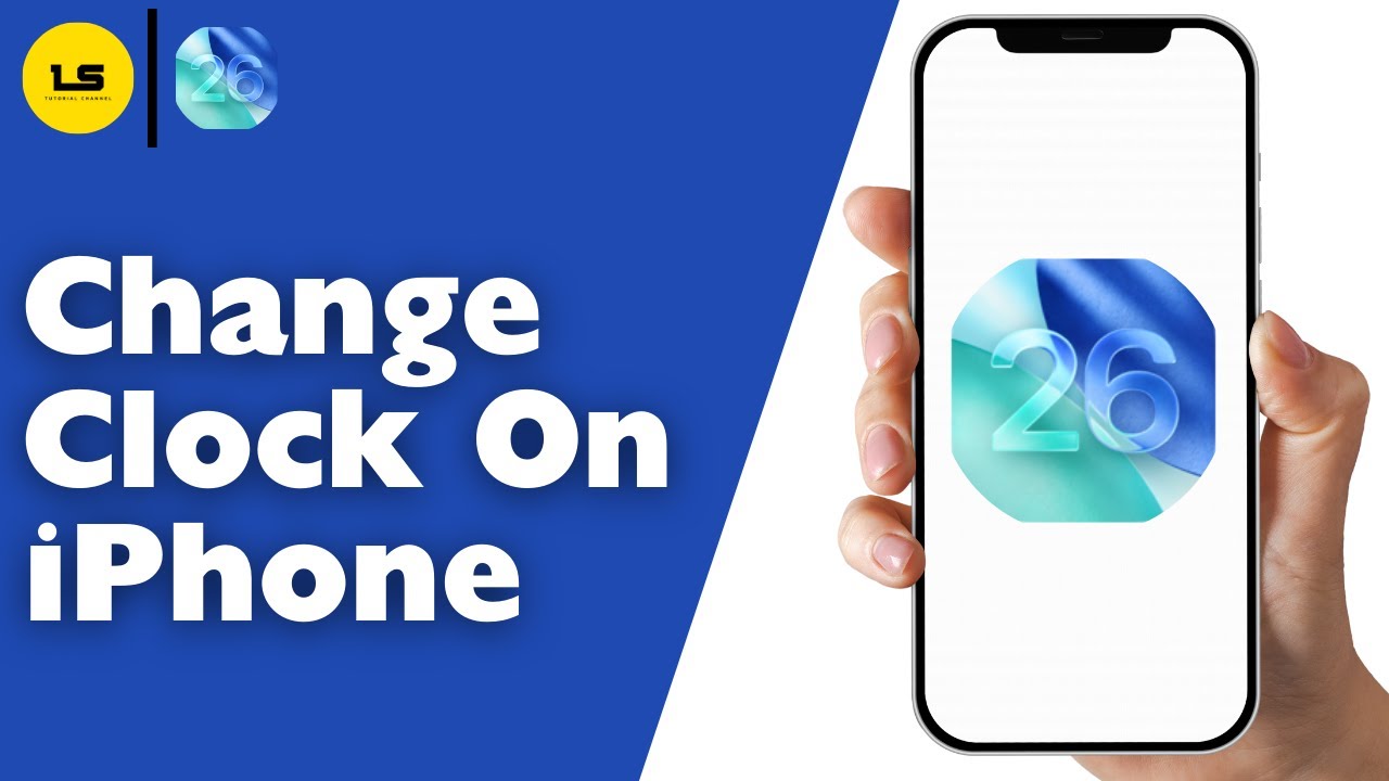 How To Change Clock On iPhone - Full Guide - YouTube
