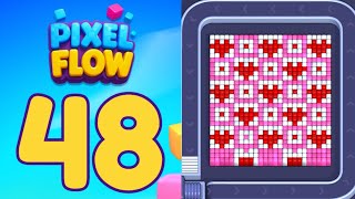 Pixel Flow Level 48 Solution