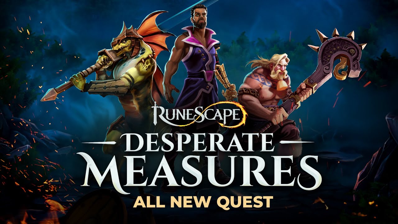 New RuneScape Desperate Measures mega-quest is now playable