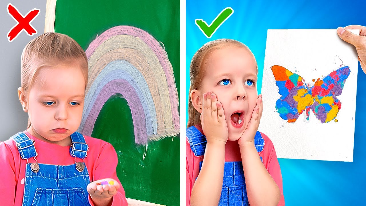 HOW TO TEACH YOUR KID TO DRAW || Awesome DIYs For Parents