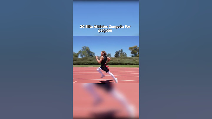 30 Elite Athletes Compete For $10,000 - Jesser #shorts #clip #athlete #money #funny  #running