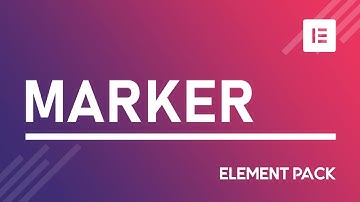 How to Create Marker Widget by Element Pack