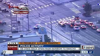 Police activity near Rainbow and Rancho Driive