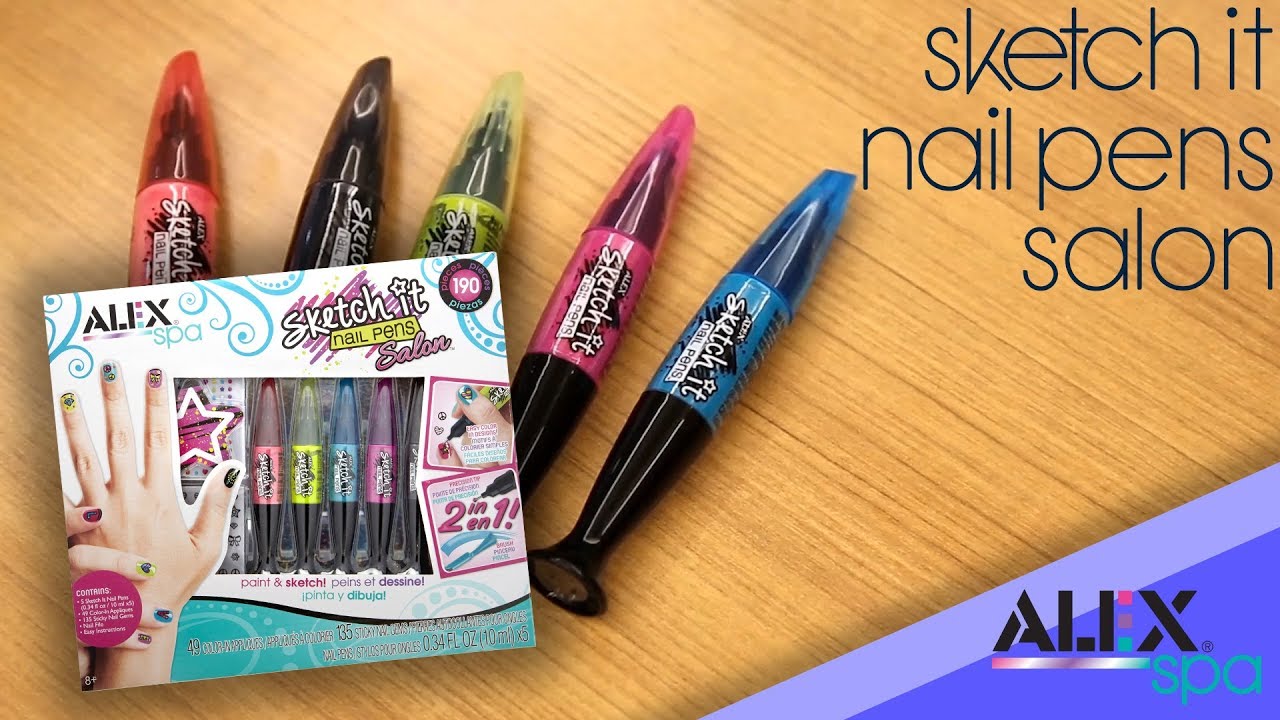 2. Alex Spa Sketch It Nail Pens Salon - wide 1