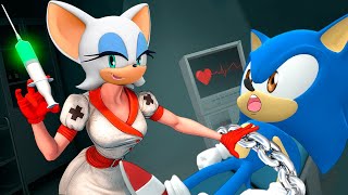 NEW Sonic x Amy EPIC LOVE STORY | Scary Hospital | SAVE Amy vs Shin Sonic in Gmod