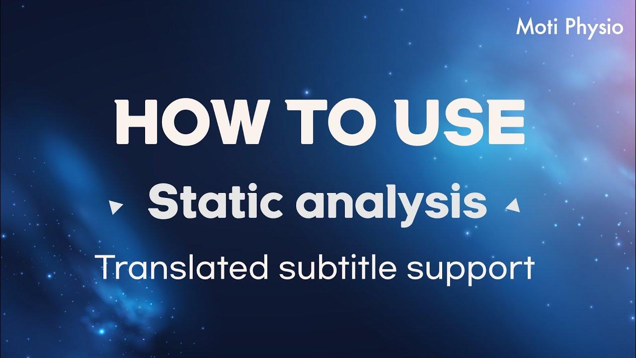 how-to-measure-static-analysis-use-subtitle-translation-youtube