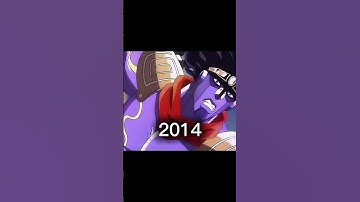 Thumbnail of Star Platinum 2014 and Star Platinum 1993#jjba #jj #shorts