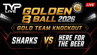 Split Screen - Sharks v Here For The Beer - Golden 8 Ball 2026 - Norbreck Castle Blackpool