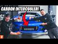 Turning a $300 Nissan 300ZX into a $30,000 Nissan 300ZX - Part 10(Mishimoto Carbon Fiber Intercooler