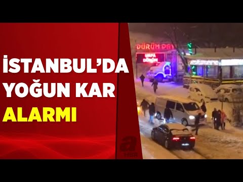 İstanbul'da etkili kar yağışı ve flaş hava durumu uyarısı | A Haber