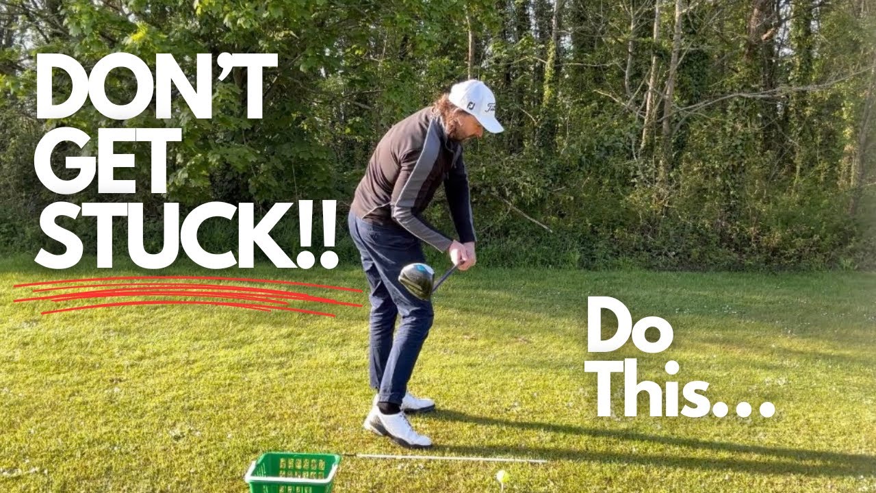 How to FIX getting stuck in the downswing! - YouTube