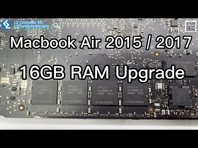 Air A1466 Memory Upgrade - YouTube