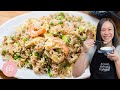 Garlic Shrimp Fried Rice for GARLIC LOVERS - step by step