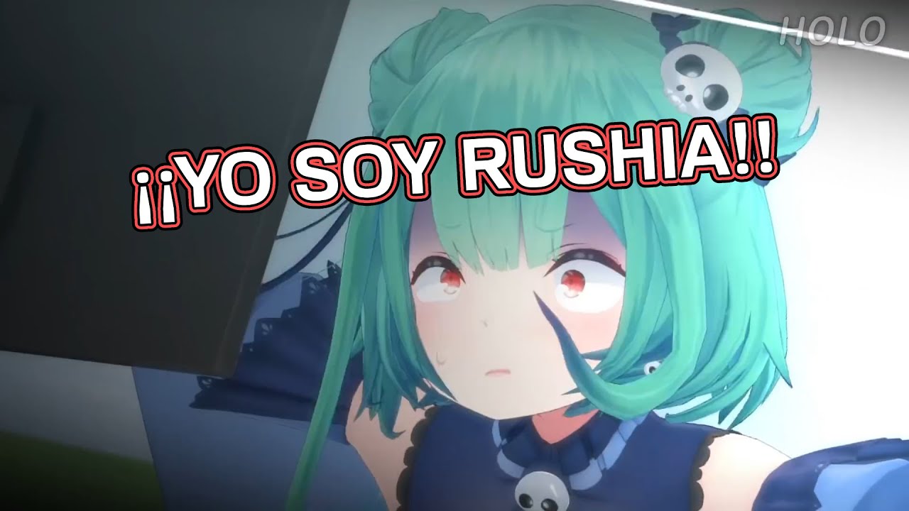 [Hololive][Sub. Español] ¡SOY RUSHIA, LA GATA!