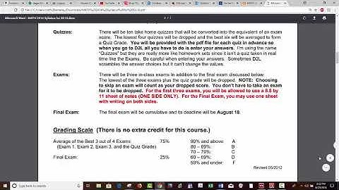 MATH 2414   Course Intro Video for Online Course - SU18