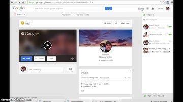 Live Video Broadcast with Google Hangout on Air