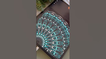 Procreate Idea #mandala #procreate #procreateart #digitalart #fyp #mandalaart #calligraphy