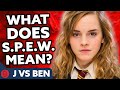 J vs ben the cleverest hermione granger harry potter trivia quiz ever