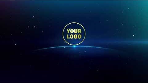 Mẫu thiết kế intro video logo 68