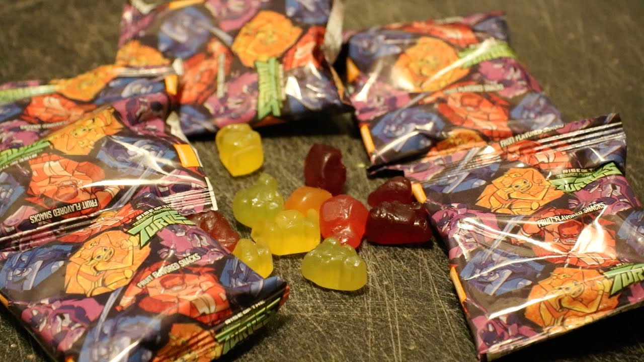 New Teenage Mutant Ninja Turtles Fruit Snacks