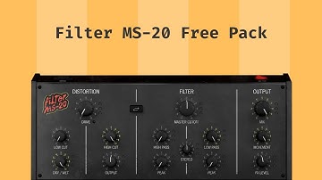 Free presets for Filter MS-20