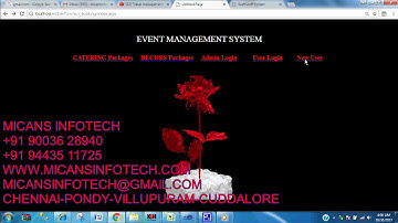 EVENT MANAGEMENT SYSTEM.net projects code