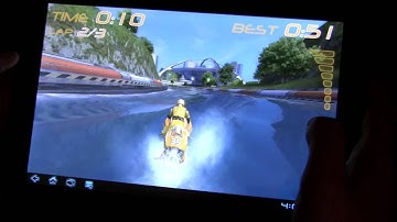 Riptide GP on Android Honeycomb Tegra 2