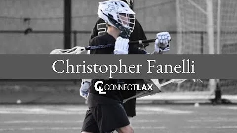 Christopher Fanelli Lacrosse Highlights | PA 2021 ...