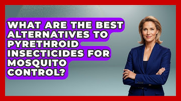 What Are The Best Alternatives To Pyrethroid Insecticides For Mosquito Control?