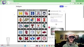 Week 15 NCAAB AP Poll Reaction - Episode 3