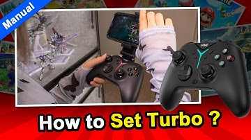 How to Set Turbo of IINE Sirius Controller?🎮