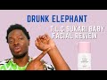 Drunk Elephant T L C  Sukari Baby Facial Review | Dark spots