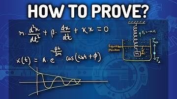 How to Prove Spring Mass System Differential Equations