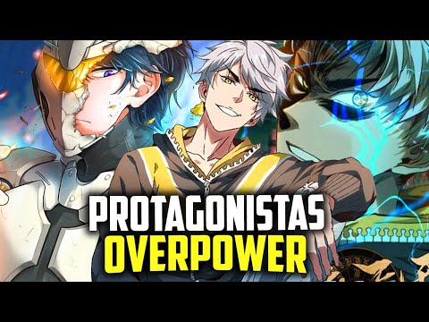 5 MANHWAS COM PROTAGONISTA OVERPOWER/APELÃO - SO OS BRABOS!! 