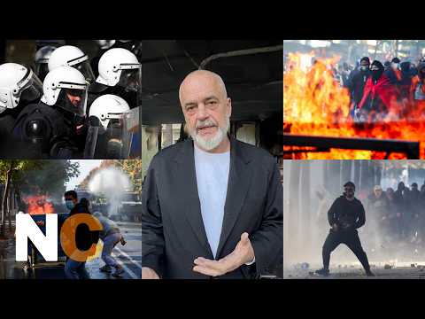 ALBANIA IN CHAOS: Tirana Riots Escalate As Protesters Target PM Edi Rama In Violent Clashes | AC1F