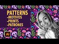 🍃Cómo crear PATRONES en Illustrator RÁPIDO // Adriana Gastaldi