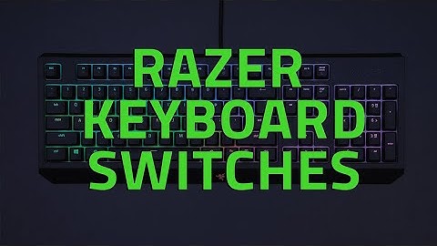 Razer Keyboard | Hear The Difference