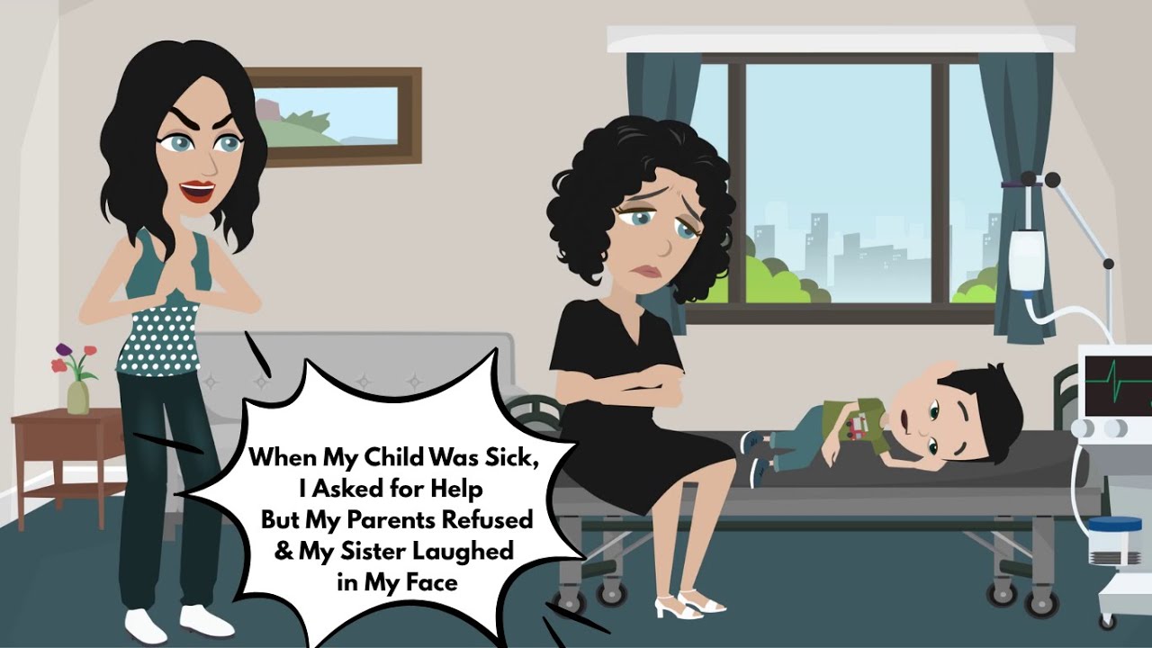 When My Child Was Sick, I Asked for Help — But My Parents Refused & My Sister Laughed in My Face.
