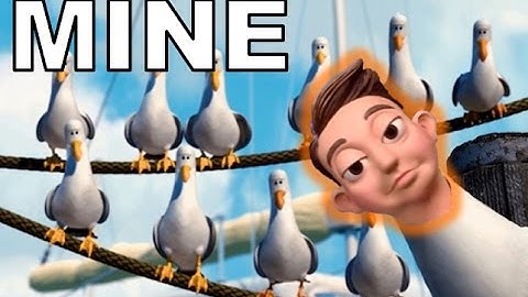The "Mine" Seagulls from Finding Nemo but IT