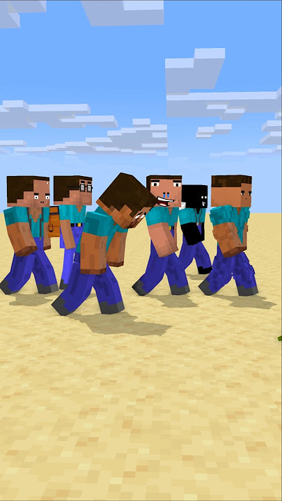 HELP Herobrine And Friends To Become Happy #friendship #shorts #trending #anime